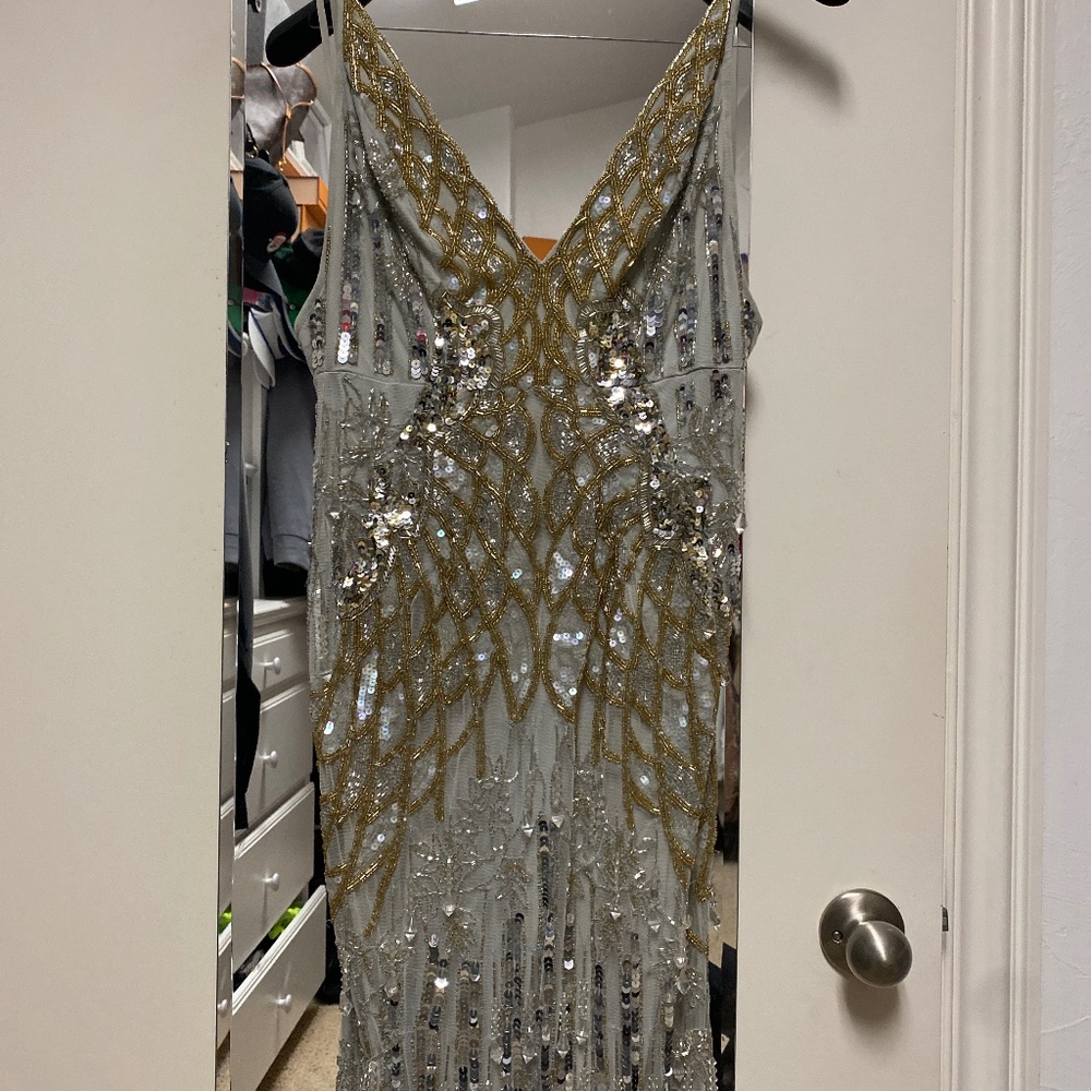 Beaded and sequin dress